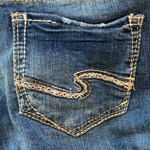 Silver aiko mid super skinny jeans - Picture 6 of 7